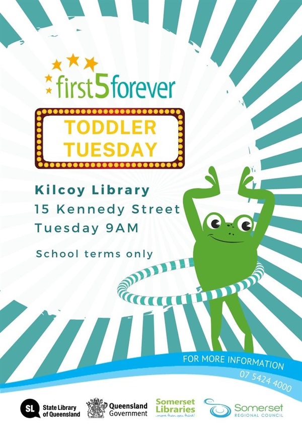 First 5 forever, toddler tuesday